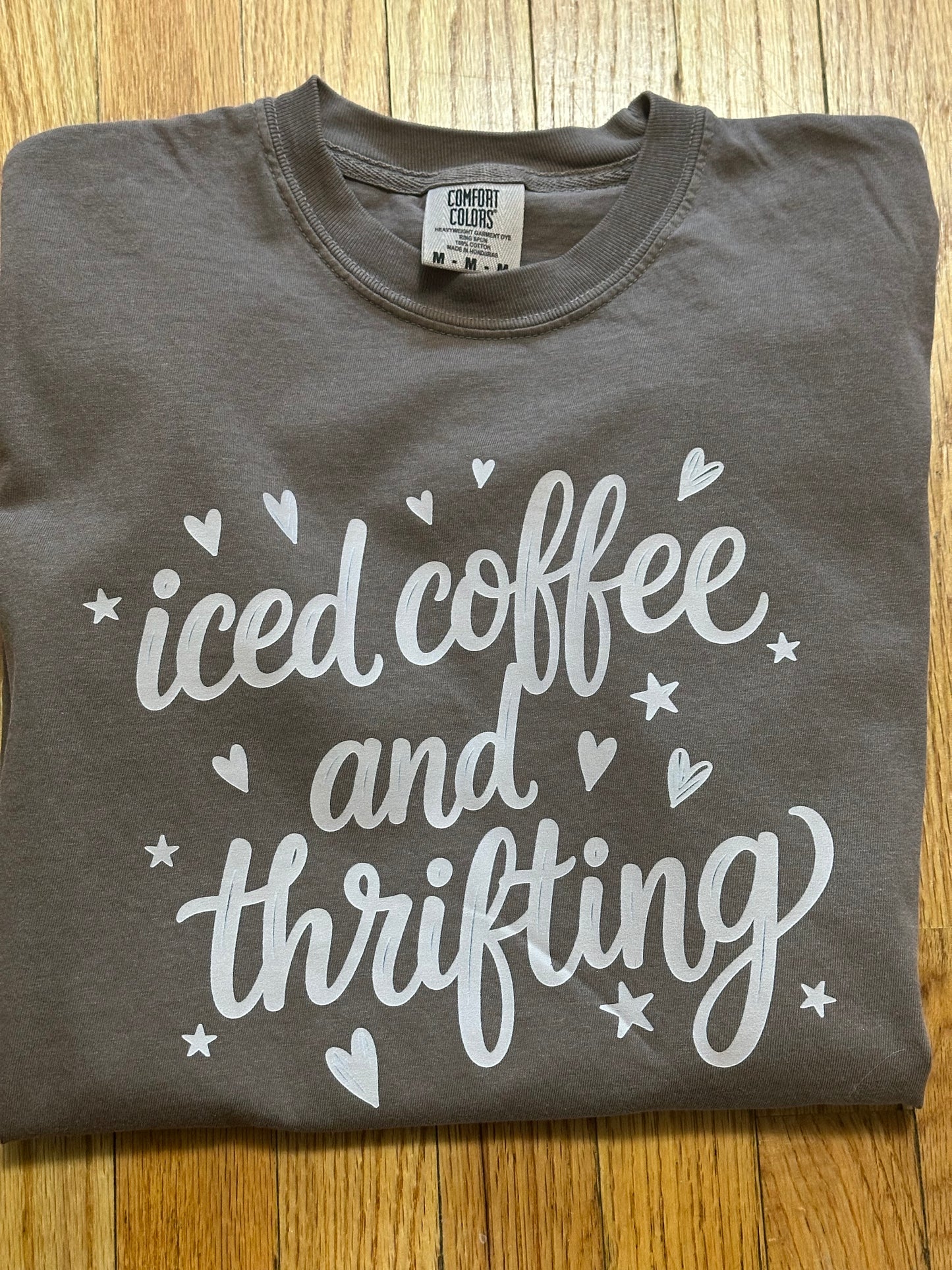 Iced Coffee and Thrifting - CC Tee