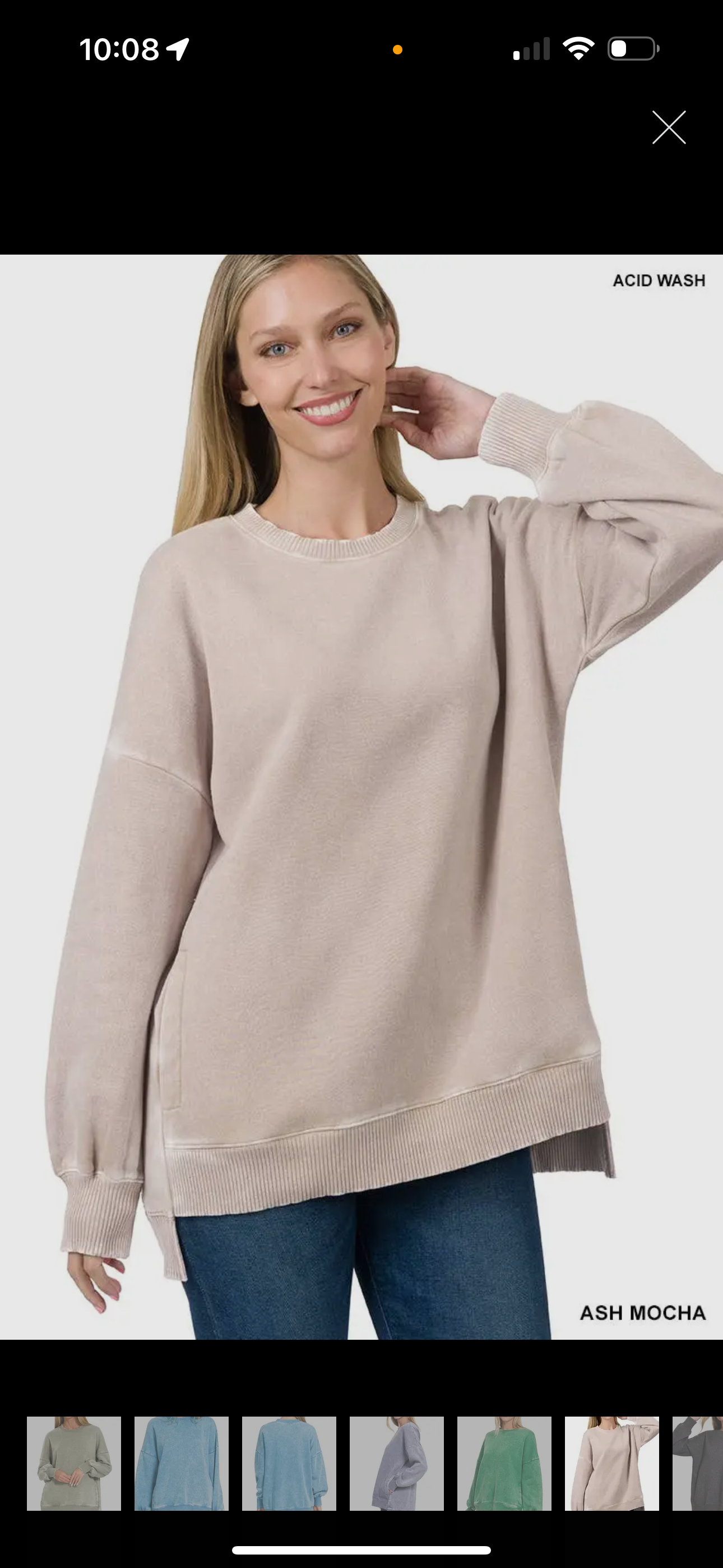 Zenana Pullover - Ash Mocha