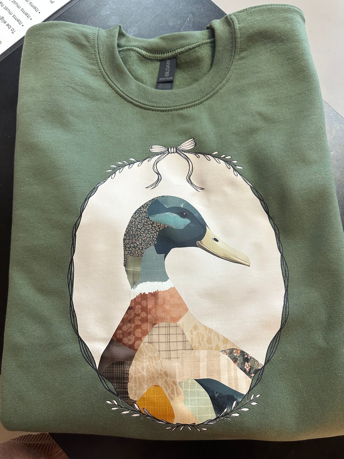 Vintage Mallard Portrait Sweatshirt
