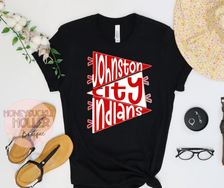 Johnston City Indians Spirit Flags
