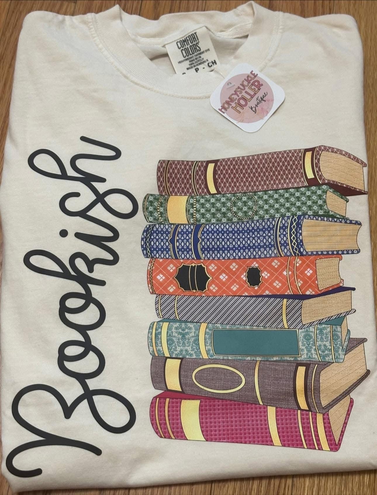 Bookish - Ivory CC Tee