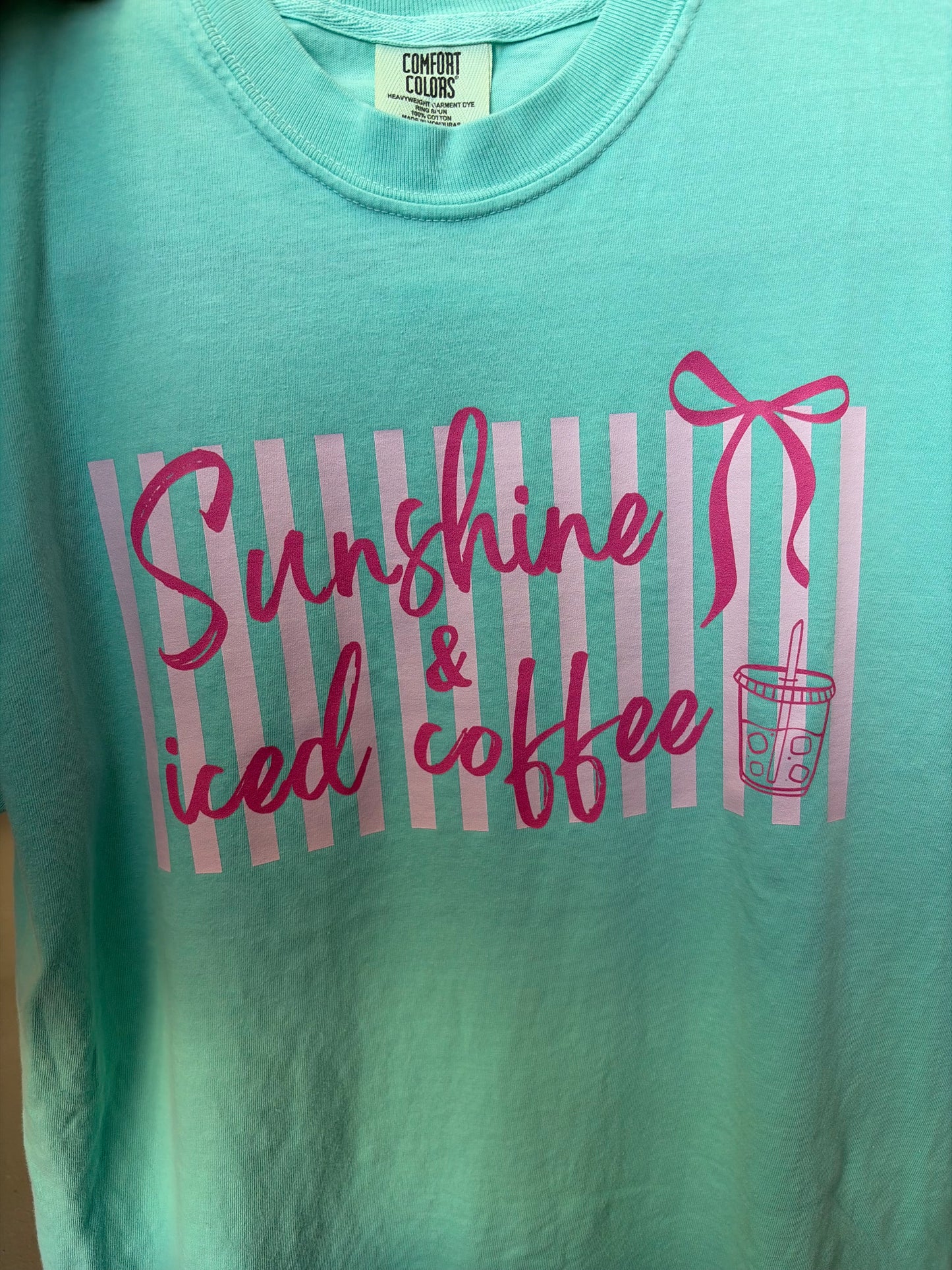 Sunshine & Iced Coffee - CC Tee