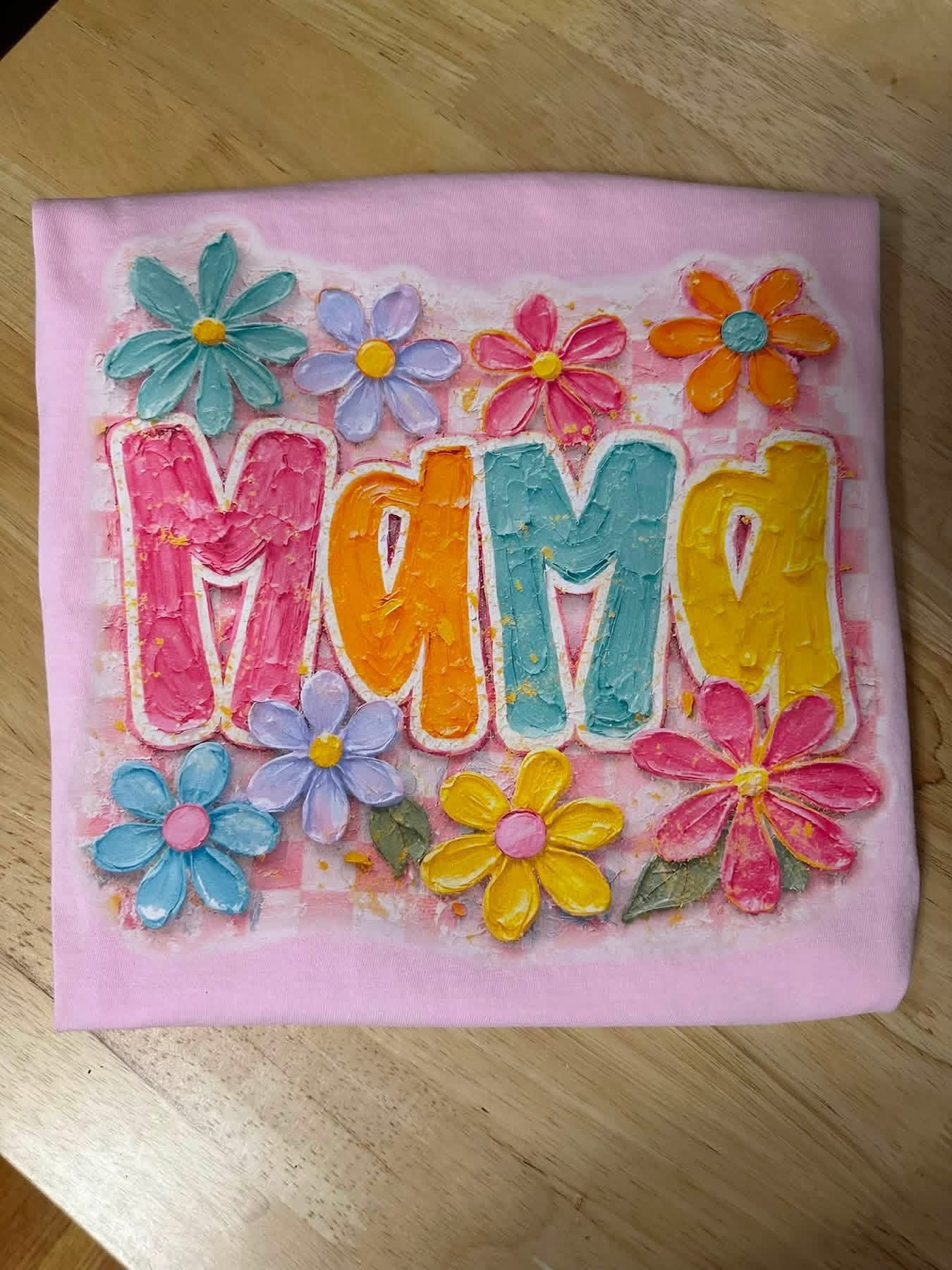 Pink Floral Mama - CC TEE