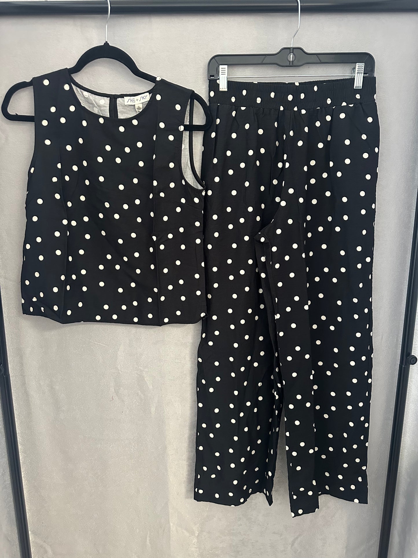 Polka Dot Pant and Top Set