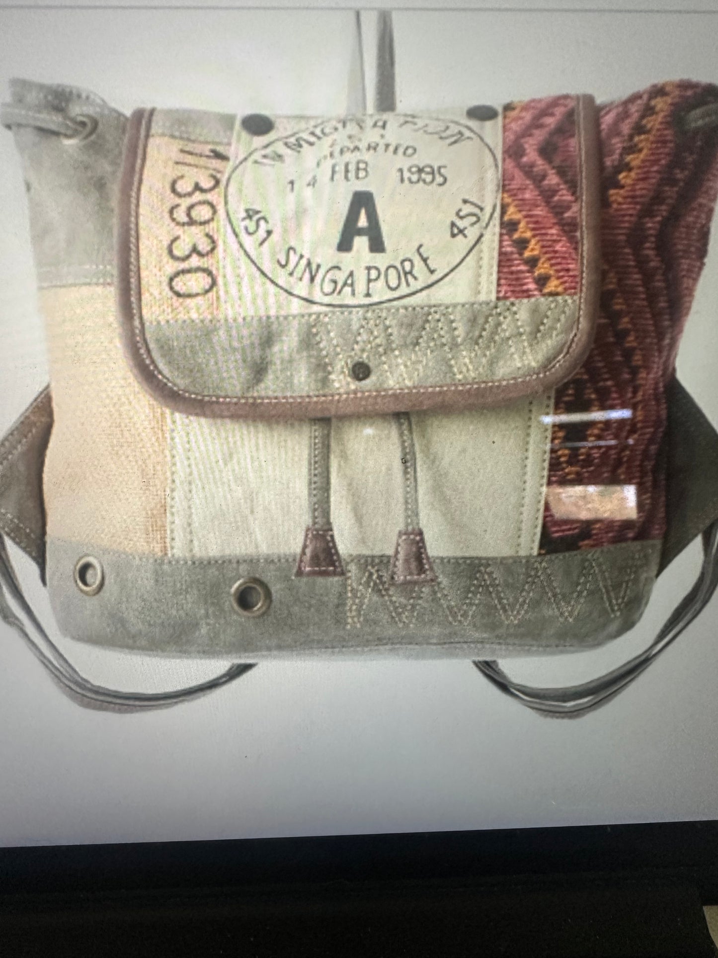 Singapore Port Of Call Backpack Myra Bag
