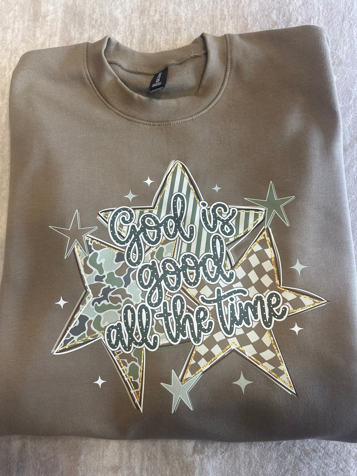 God is good all the time sweatshirt
