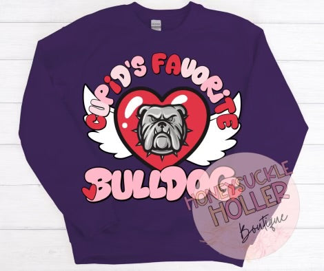 Cupids Favorite Bulldog