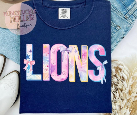 Dreamy Pastel Mascot - Lions