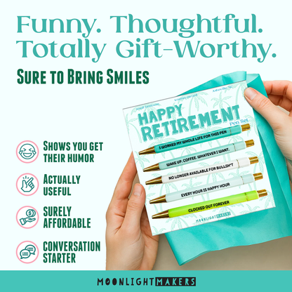 Happy Retirement - Pen Set - Gift