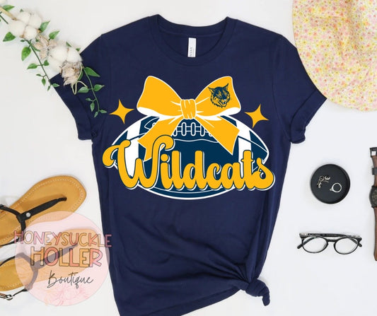 Wildcats Football and Little Sparkle