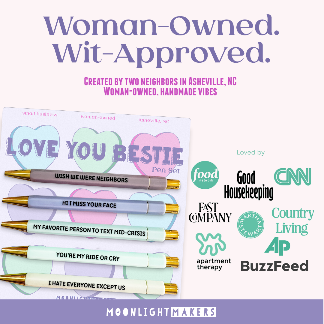 Love You Bestie - Pen Set - Gift, Birthday