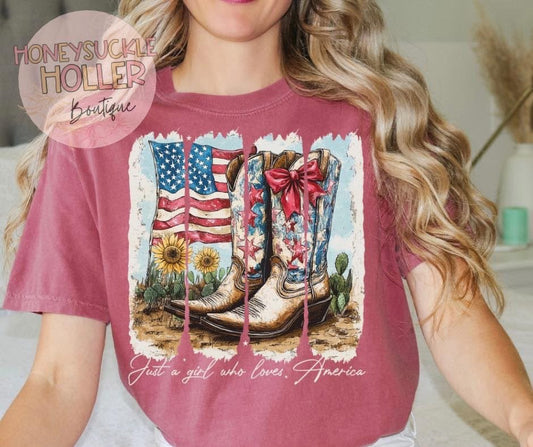 Just a girl who loves America