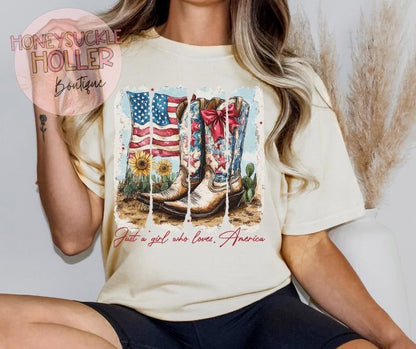 Just a girl who loves America