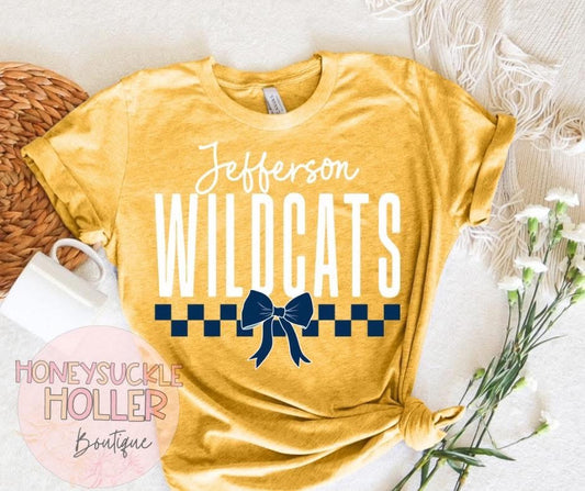 Checkered Pride - Jefferson Wildcats