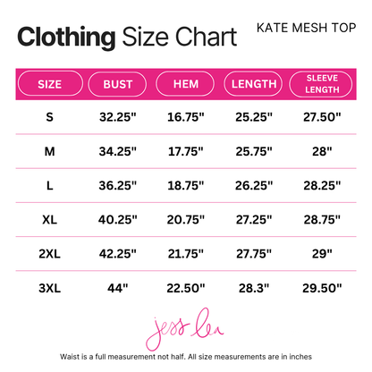 Kate Mesh Top- Boo Stripes: Multi / Small