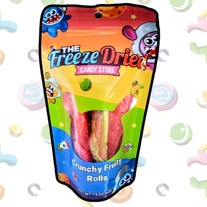 Freeze Dried Crunchy Fruity Rolls: Single