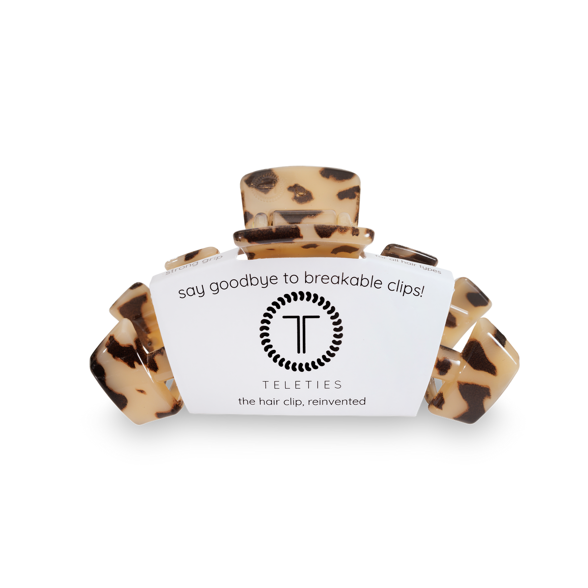 Classic Hair Clip | Large | Blonde Tortoise