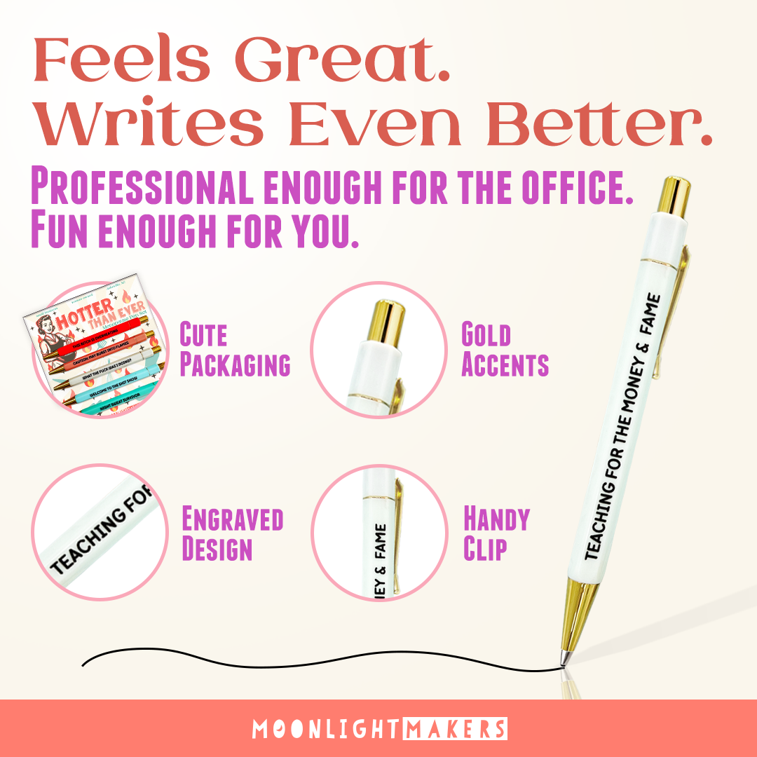 Hotter Than Ever - Menopause Pen Set - Funny Gift for Her