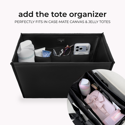 Case-Mate Midnight Black Jelly Tote Bag