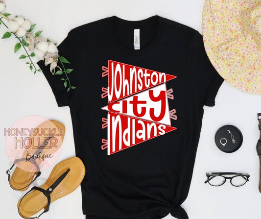 Johnston City Indians Spirit Flags