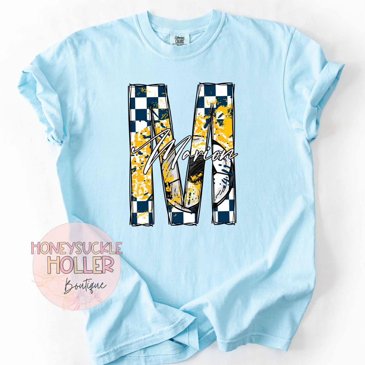 The Game Changer Monogram - Marion Soccer