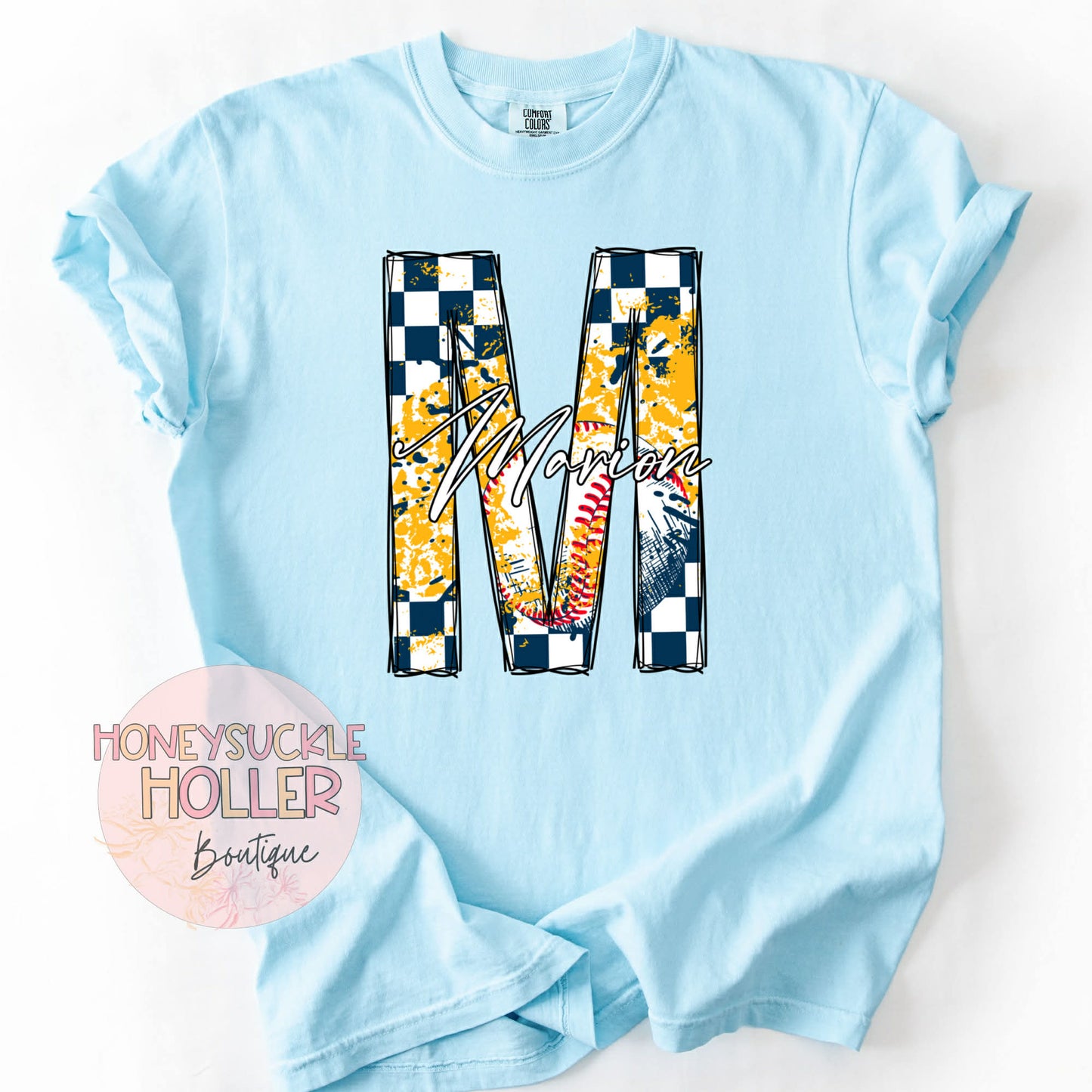 The Game Changer Monogram - Marion Baseball