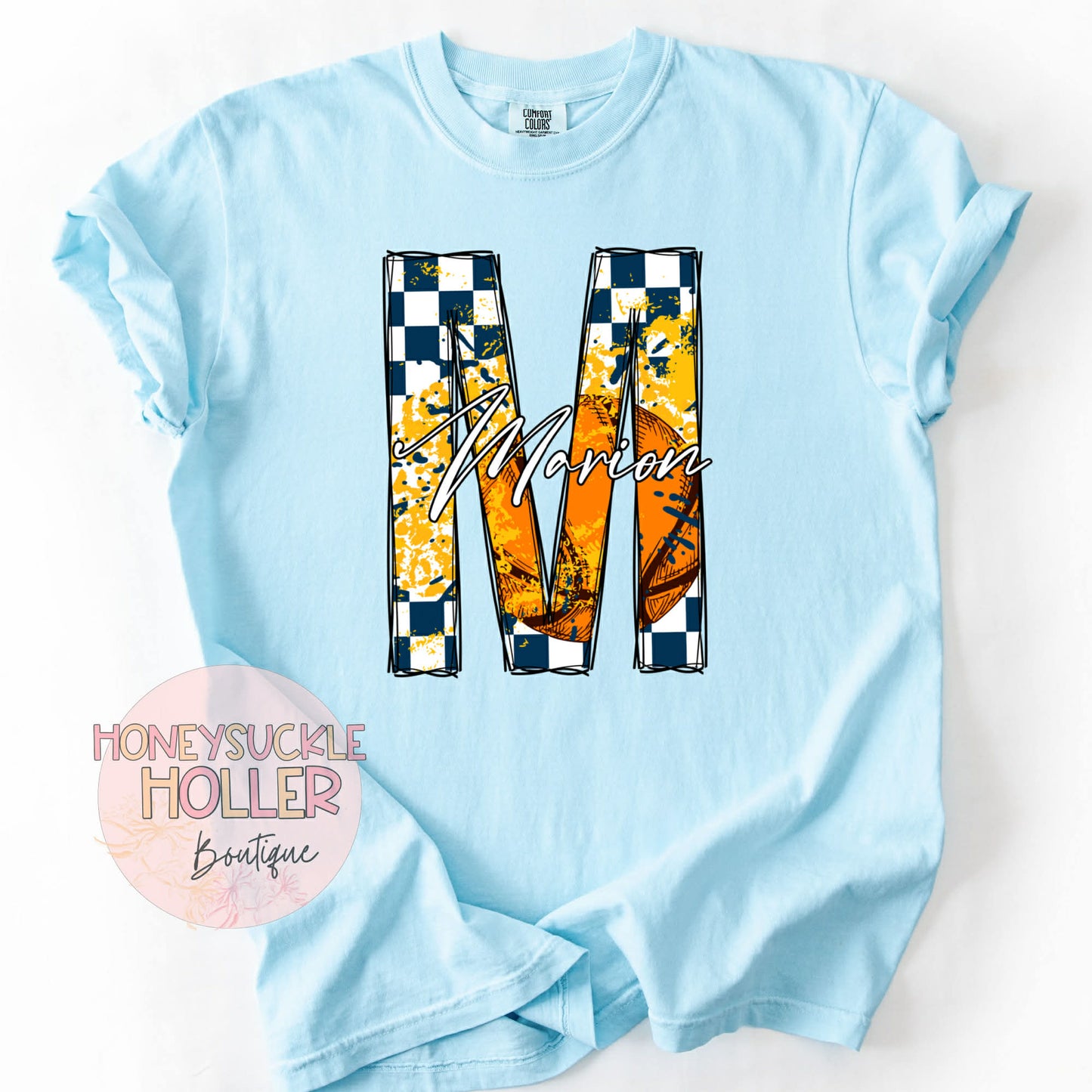 The Game Changer Monogram - Marion Basketball