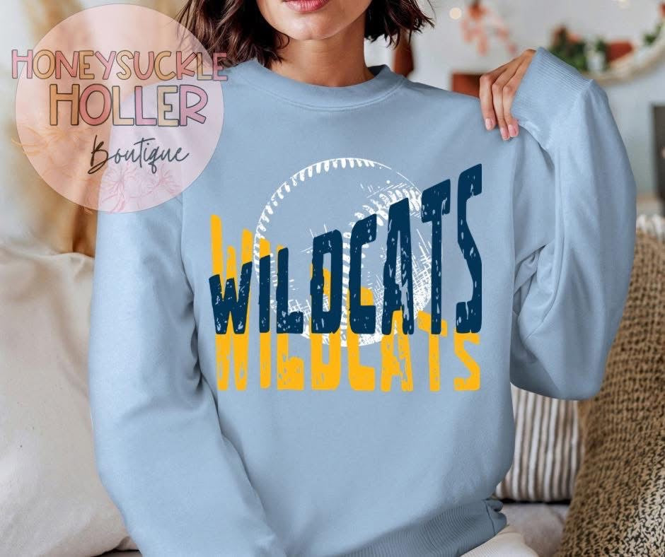Overlap Wildcats Blue and Gold Baseball