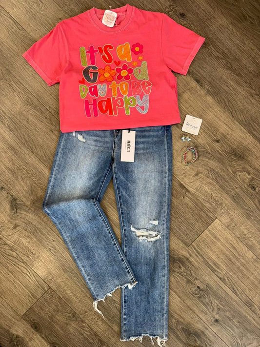 Mica/High-Rise/Slim Crop