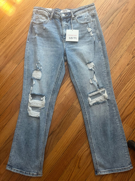 Lovervet High Rise Slim Straight