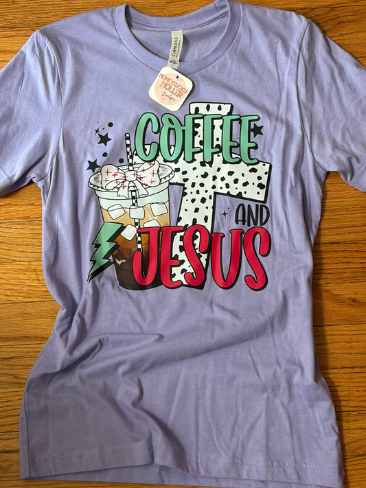 Coffee and Jesus Tee