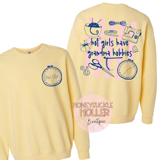 Hot Girls Have Grandma Hobbies