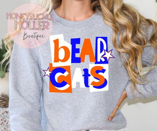 Collage Letters - Bearcats