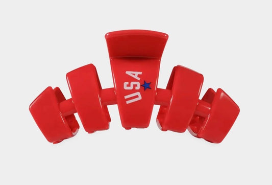 The Hair Clip - Classic - USA Classic Red