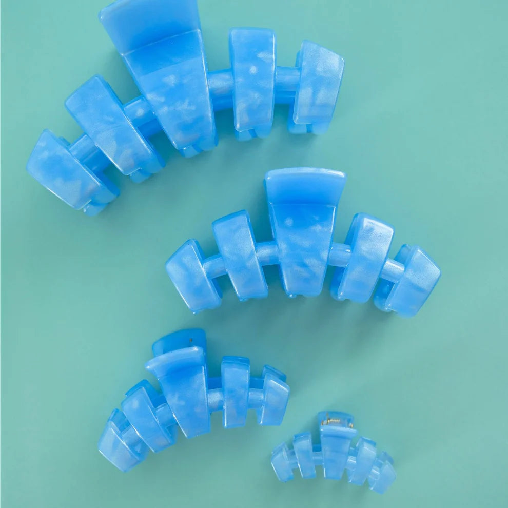 The Hair Clip - Classic - Blue Lagoon
