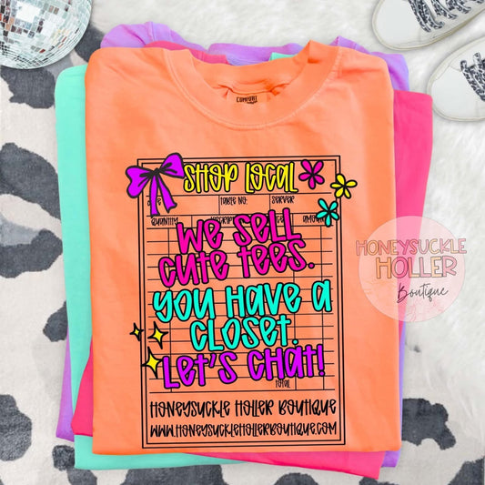 We Sell Cute Tees