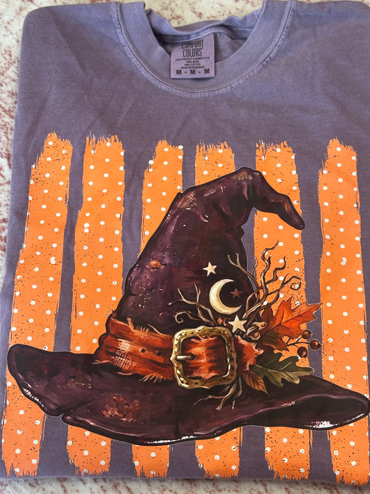 Witch Hat Comfort Colors Tshirt