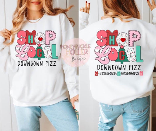 Shop Local Christmas Downtown Fizz