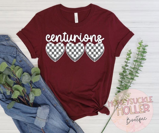 Centurions Checkered Hearts
