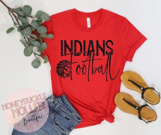 Game Day Glam - Indians Football