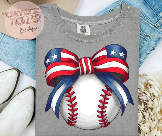 Baseball USA Bow