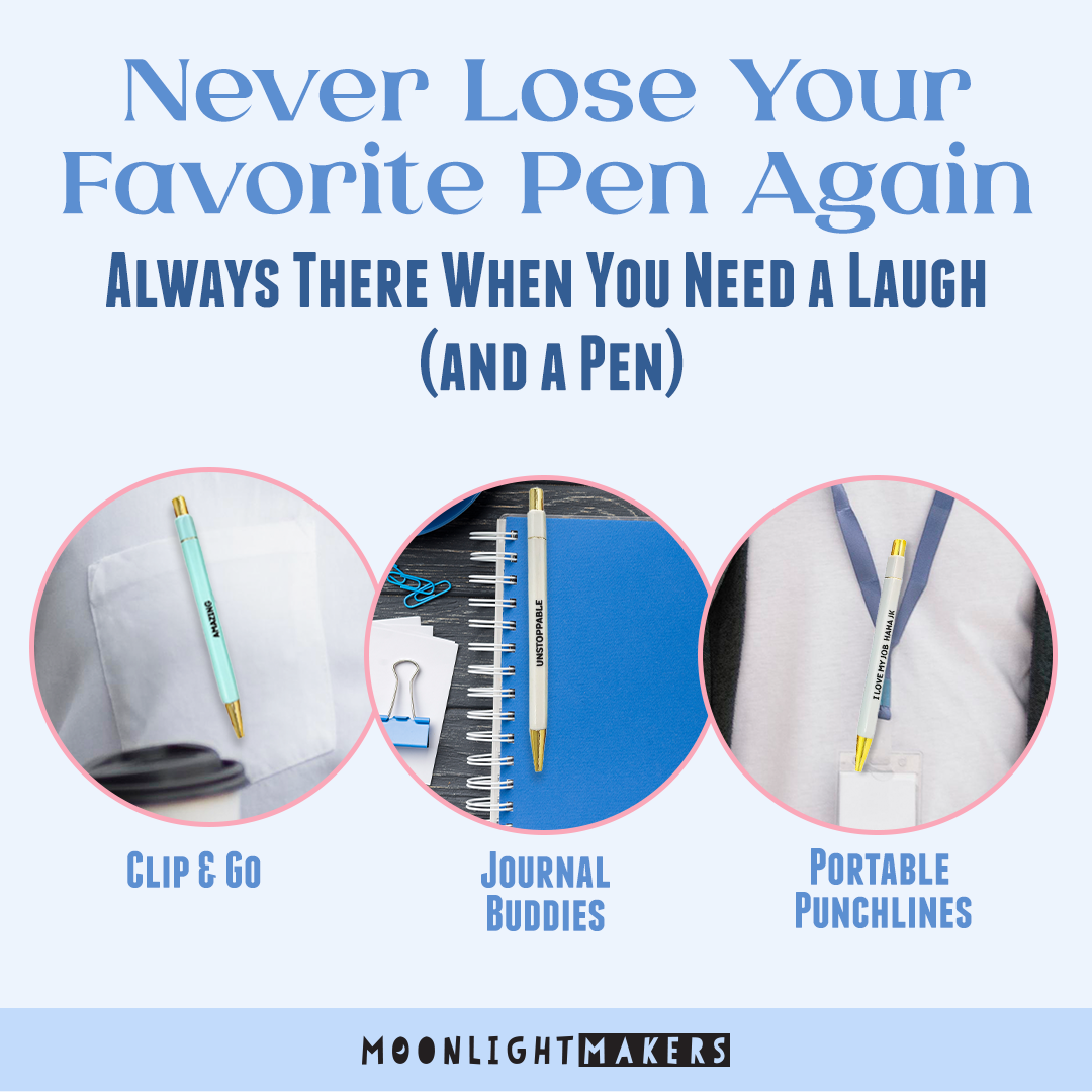 Work Sucks - Funny Pen Set - Office Humor, Gift for Coworker