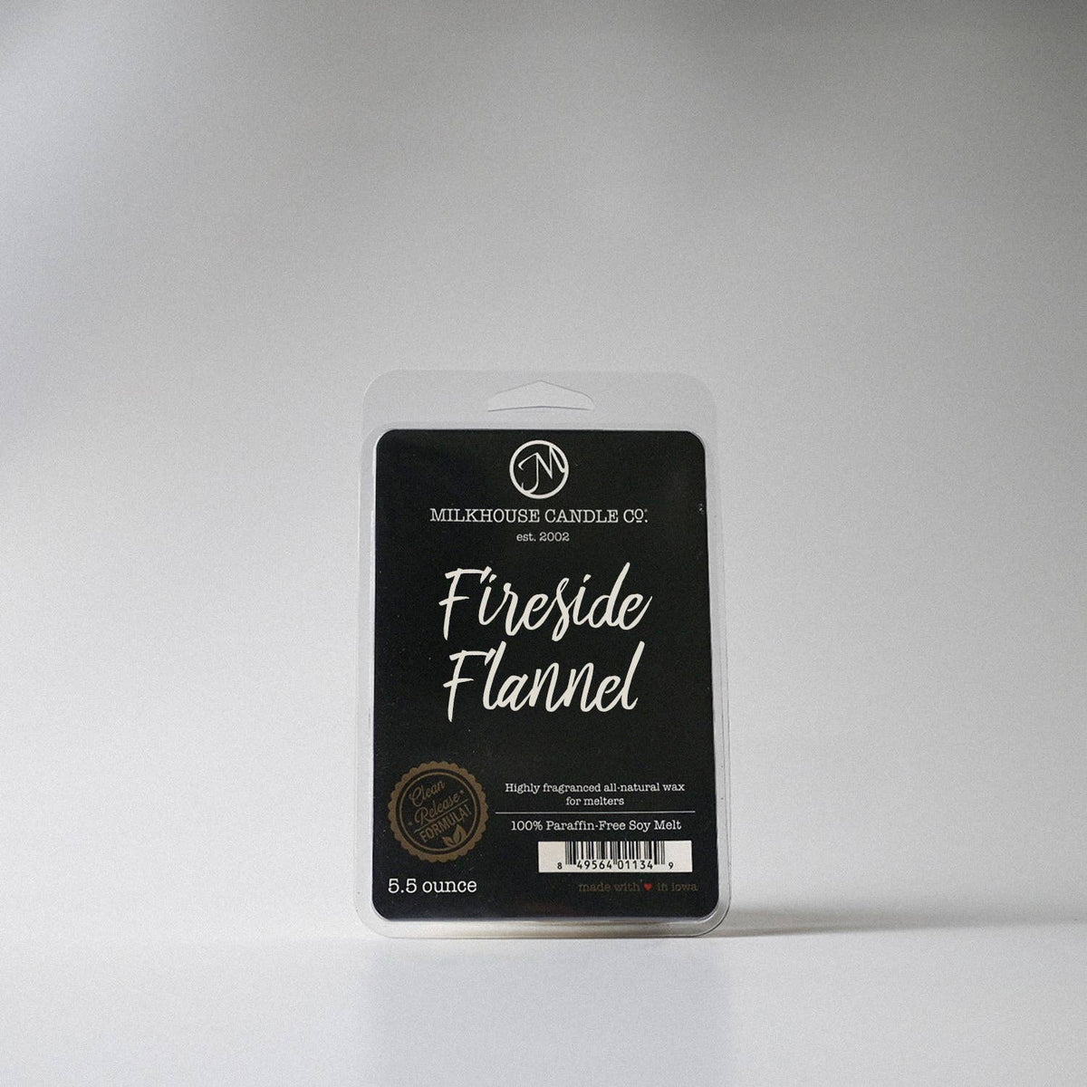5.5 oz Wax Melts: Fireside Flannel