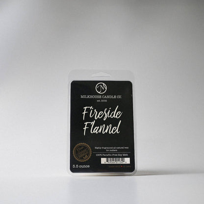 5.5 oz Wax Melts: Fireside Flannel