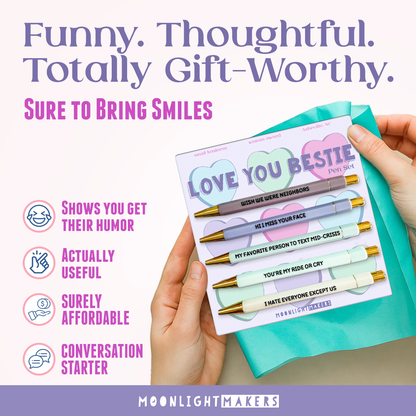 Love You Bestie - Pen Set - Gift, Birthday