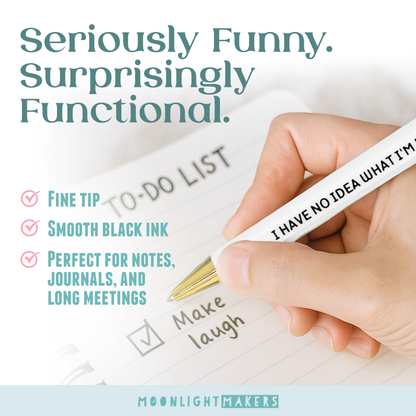 Adulting In Progress - Pen Set - Funny Gift